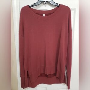 Athleta Womens Maroon Sweatshirt Size M